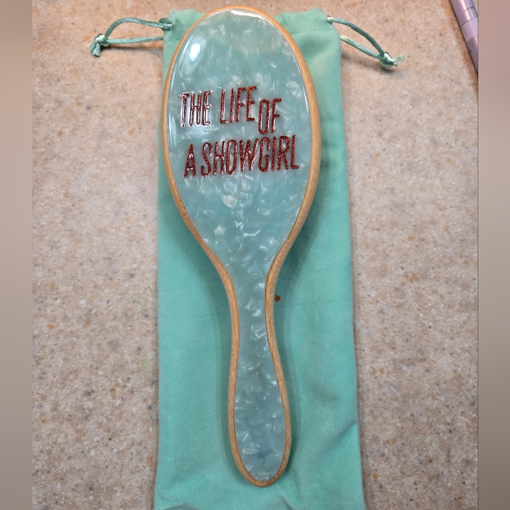 Life Of A Showgirl Hairbrush